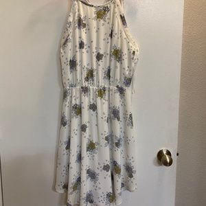 White Floral Dress